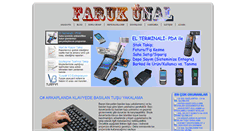 Desktop Screenshot of farukunal.net