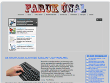 Tablet Screenshot of farukunal.net
